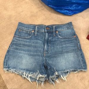 Madewell the perfect Jean short